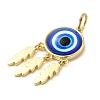 Real 18K Gold Plated Brass Pendants KK-A198-02G-01-2