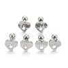 Tarnish Resistant 201 Stainless Steel Barbell Cartilage Earrings LS-EJEW-R147-36-2