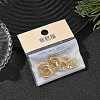 SHEGRACE Brass with Imitation Pearl Leverback Earring Findings XGR0069G-75G-6
