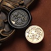 For You Wax Seal Brass Stamp Heads AJEW-M038-01X-G-1