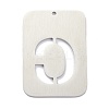 Non-Tarnish 304 Stainless Steel Pendants STAS-K216-49C-P-3