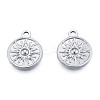 Non-Tarnish 201 Stainless Steel Pendants STAS-N098-223P-3