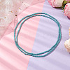 Glass Seed Beaded Necklaces NJEW-JN04922-2