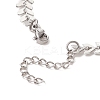 Natural Pearl Link Bracelet with 304 Stainless Steel Cobs Chains for Women BJEW-TA00214-6