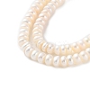 Natural Cultured Freshwater Pearl Beads Strands PEAR-I007-02D-01-4