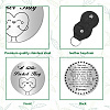 1Pc 201 Stainless Steel Commemorative Coins AJEW-CN0001-99D-3