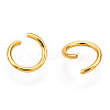 PVD Vacuum Plating 304 Stainless Steel Open Jump Rings X-STAS-R049-6x0.8mm-G-2