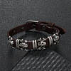 Alloy Skull Rivets Bracelet LS-BJEW-C037-04B-2