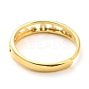 304 Stainless Steel Twist Wave Hollow Adjustable Ring for Women RJEW-C016-24G-3