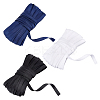3 Bundle 3 Colors Fold Over Satin Ribbon SRIB-NB0001-17-1