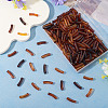 200Pcs Transparent Acrylic Beads MACR-TA0002-61-5