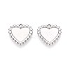 304 Stainless Steel Pendant Cabochon Settings STAS-T067-02P-1