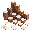 Wooden Cabochons WOOD-NB0001-15-1