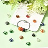 Glow In The Dark Handmade Luminous Style Lampwork Large Hole European Beads X-LPDL-R007-02-4