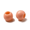 Opaque Acrylic European Beads Beads SACR-ZX012-17B-2