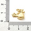 Brass Micro Pave Cubic Zirconia Pendants KK-P308-64G-3