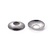 Non-Tarnish 201 Stainless Steel Bead Caps STAS-Q239-014-2