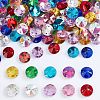 120Pcs 10 Colors Cone Shape Sew on Rhinestones GLAA-GA0001-57A-1
