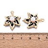 Alloy with ABS Imitation Pearl & Crystal Rhinestone & Acrylic Pendants PALLOY-Q466-04G-06-3