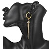 3 Pairs 3 Styles 304 Stainless Steel Hoop Earring for Women EJEW-JE07102-2