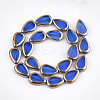 Electroplate Glass Beads Strands EGLA-S188-04-3