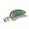 Natural Green Aventurine Pendants G-Z022-05B-3