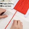 40M Polyester Wavy Fringe Trim Ribbon OCOR-GF0004-39E-5