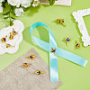12Pcs Cross with Peace Dove Enamel Pins JEWB-FH0002-13-4
