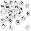 52Pcs 26 Styles Handmade Porcelain Beads PORC-AR0001-16-1