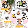 32Pcs 16 Styles Plastic Cabochons KY-CJ0002-08-3