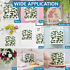 1 Set PET Hollow Out Drawing Painting Stencils DIY-MA0005-70E-6