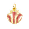 Rack Plating Brass Enamel Pendants KK-P269-09G-03-1