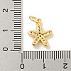 Rack Plating Brass Micro Pave Clear Cubic Zirconia Pendants KK-B093-02H-G-3