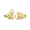 Brass Micro Pave Colorful Cubic Zirconia Charms KK-E068-VF107-3