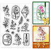 Custom PVC Plastic Clear Stamps DIY-WH0618-0067-1