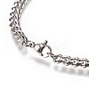 Tarnish Resistant Men's Curb Chain X-BJEW-E369-14B-2