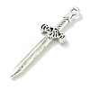 Tibetan Style Alloy Pendants TIBE-I026-5965AS-2