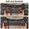 Flower Polyester Lace Edge Trim Ribbon SRIB-WH20020-029-5