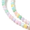 Ice Cream Color Dyed Natural Freshwater Shell Beads Strands X1-SHEL-G018-01A-3