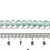 Transparent Baking Paint Glass Beads Strands DGLA-A034-T6mm-D01-4