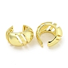 Brass Cuff Earrings EJEW-C104-008G-2