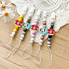 16Pcs 2 Style Television/Telephone Food Grade Silicone Focal Beads SIL-GO0001-16-5