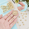 80Pcs Alloy Beads FIND-GO0002-08-4