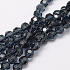 Imitation Austrian Crystal Bead Strands G-M181-10mm-20A-5