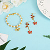 44Pcs 22 Style Alloy Enamel Charms ENAM-CW0001-09-7