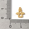 PVD Vacuum Plating 304 Stainless Steel Charms LS-STAS-L081-025G-3
