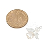 ABS Imitation Pearl Bead Pendants PALLOY-JF04104-04-2