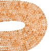 Natural Citrine(Heated) Beads Strands G-L659-A01-6mm-5
