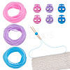 15M 3 Colors Hollow Pipe PVC Tubular Synthetic Rubber Cord RCOR-NB0001-04B-1