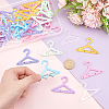 42Pcs 7 Colors Opaque & Transparent Acrylic Earring Display Accessories EDIS-PH0001-33-3